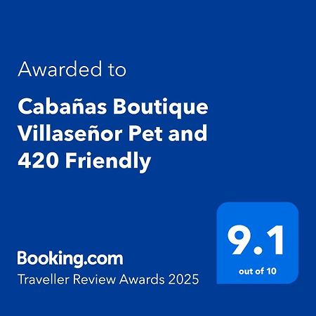 Cabanas Boutique Villasenor Pet And 420 Friendly Huasca de Ocampo Dış mekan fotoğraf